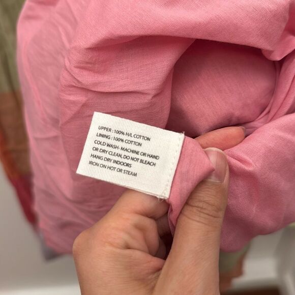 Rujuta Sheth Large Leila Dress Jupiter Chex Checkered Print Free People NWT - Picture 5 of 6